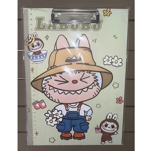 LABUBU Clipboard Ruler Cute Cartoon Character Design